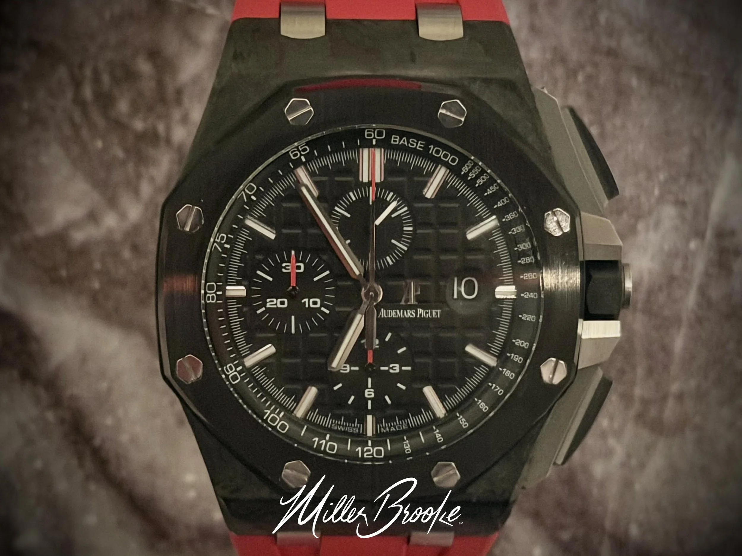 💥New Arrival💥

Audemars Piguet Royal Oak Offshore Chronograph

Forged Carbon Case: 44mm
Warranty Card Dated 05/2014
Complete Set

Please DM or call us with any questions
.
.
.
.
.
.

#millerbrooke #luxurytimepieces #wesellluxury #buyselltrade #watc