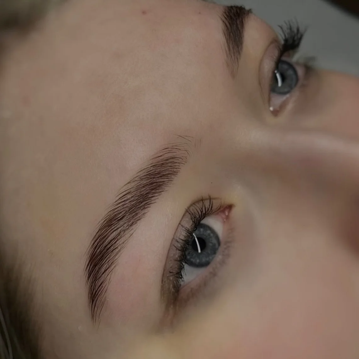 brow lami&rsquo;s&mdash; correct unruly, sparse, curly, uneven, or flat brows while creating a fuller, more defined appearance. 

our favorite for brows that grow downward too ✨

add a tint or stain for a natural boost of color. 

call / text / book 