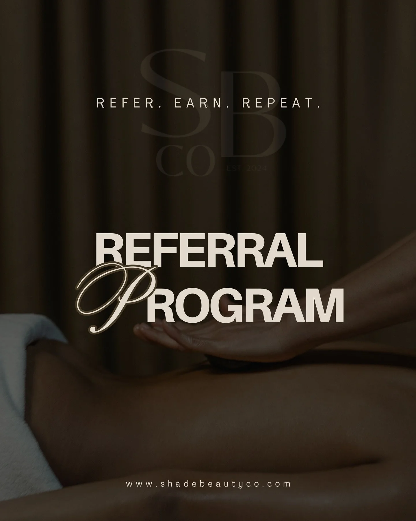 friends don&rsquo;t let friends miss out on self care.

send this to your bestie and they will receive $10 OFF their first visit with us, and you will automatically receive a $10 credit for your next visit.

*new clients use code &ldquo;FRIEND10&rdqu