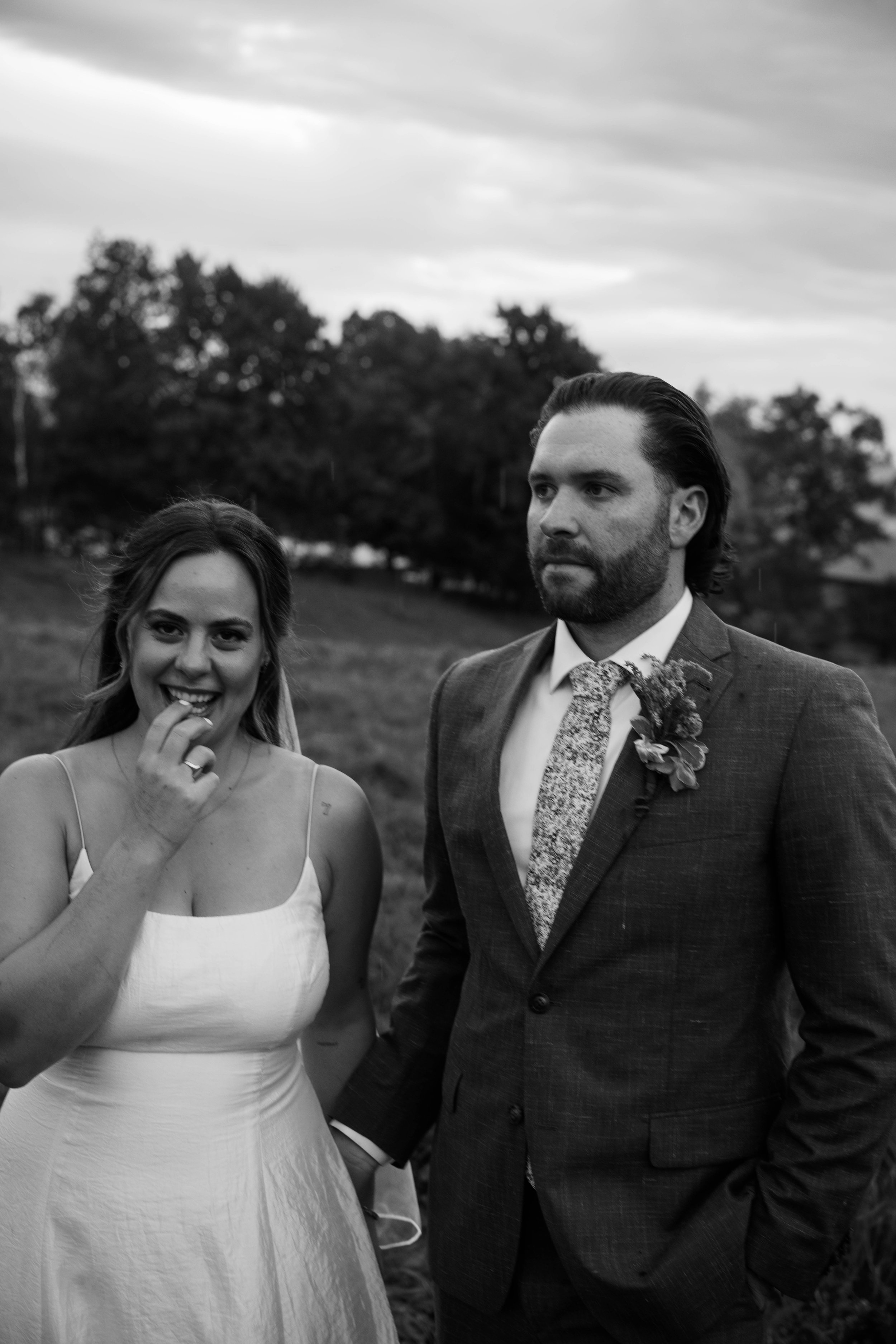 A  fall wedding at Farm at Woods Hill, Bath New Hampshire