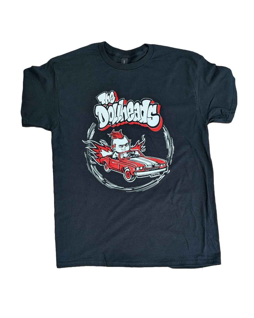 Dollheads Racecar T-shirt - Red