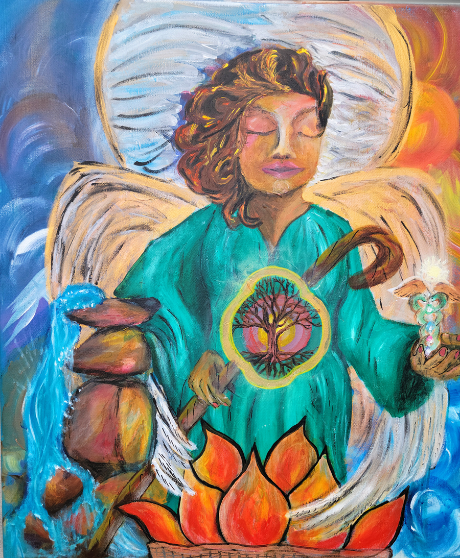 Seraphina, a painting by Lori Poff Kellogg from June 2023