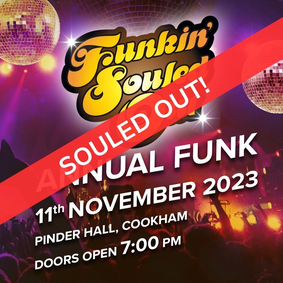 We are officially SOULED OUT! We can't wait to see you all next saturday night funky people! 

#funk #soul #bandlife #disco. 

@towerofpower