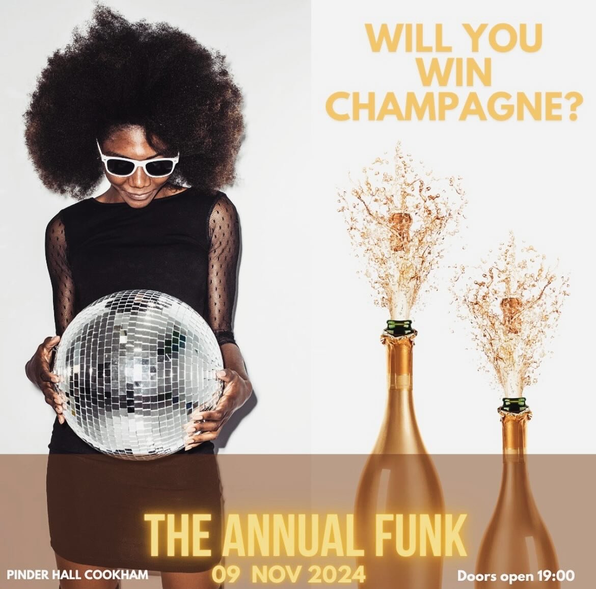 Are you going to dress to impress? With a bottle of champagne for the freshest outfit what have you got to lose! 

We&rsquo;ve got a superstar DJ kicking off the night, and with only 15 tickets left?!?!?! You better get your funk on fast!
 
Tickets h