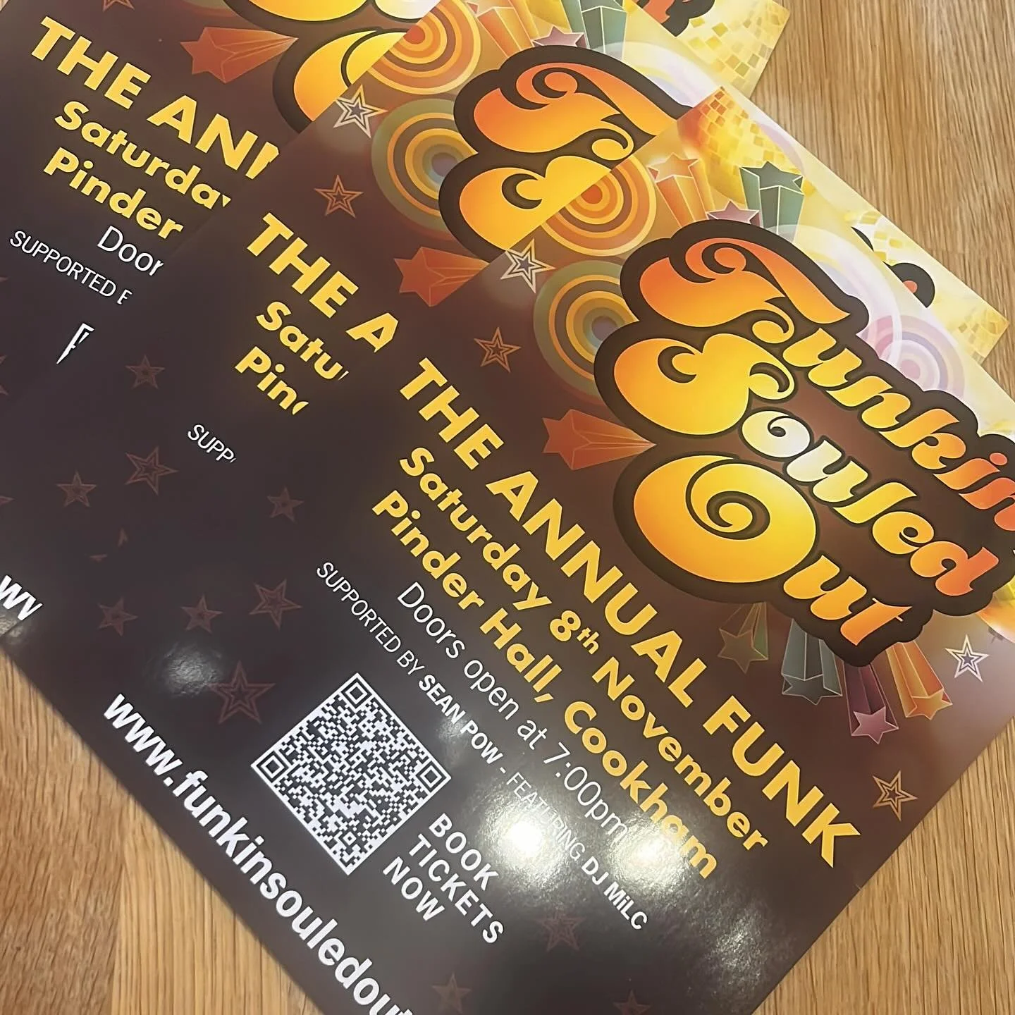 Things are hotting up funkers! Tickets are in short supply - DO NOT MISS OUT!  Check story and bio for ticket link 😎🤩😎🤩