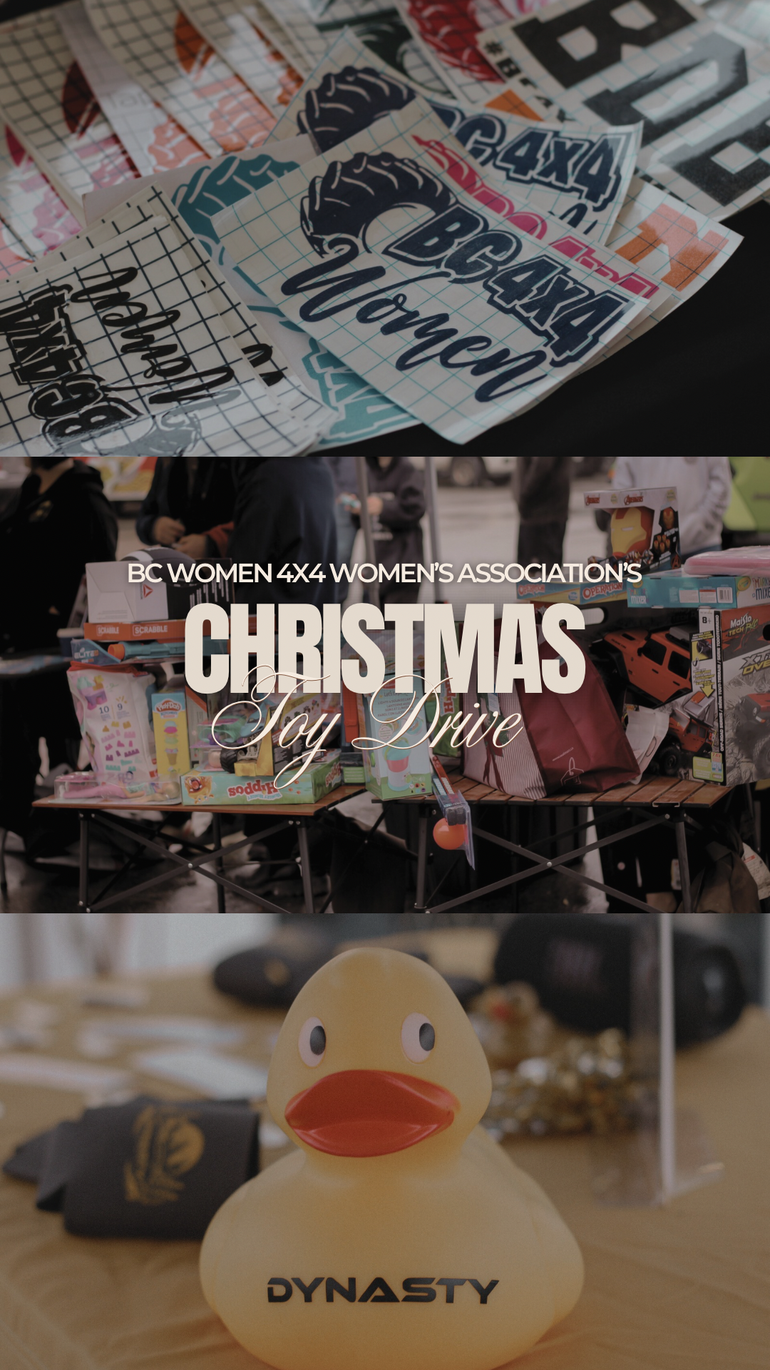 The bc women 4x4 association : Christmas toy drive ft. canteen