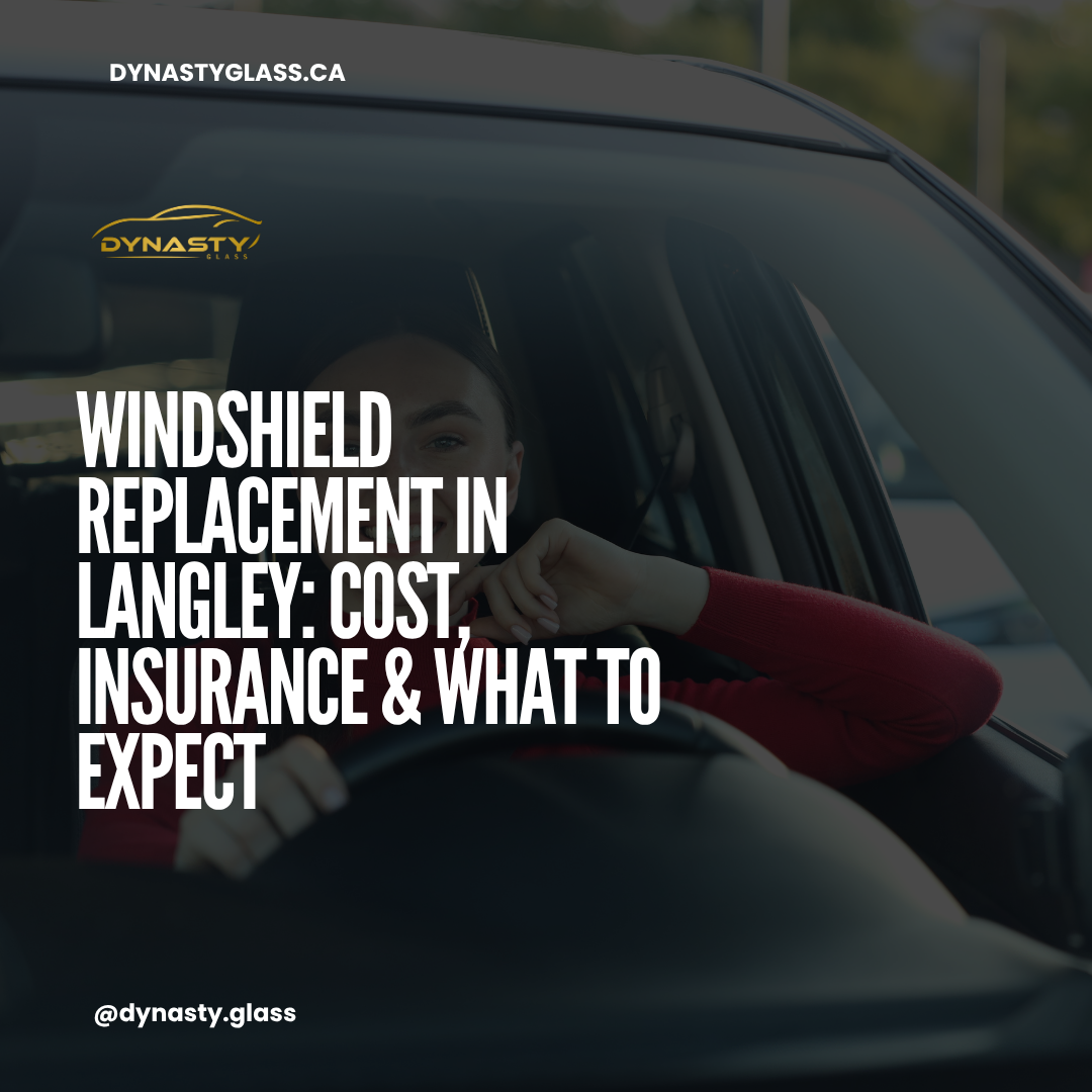 Windshield Replacement in Langley: Cost, Insurance &amp; What to Expect