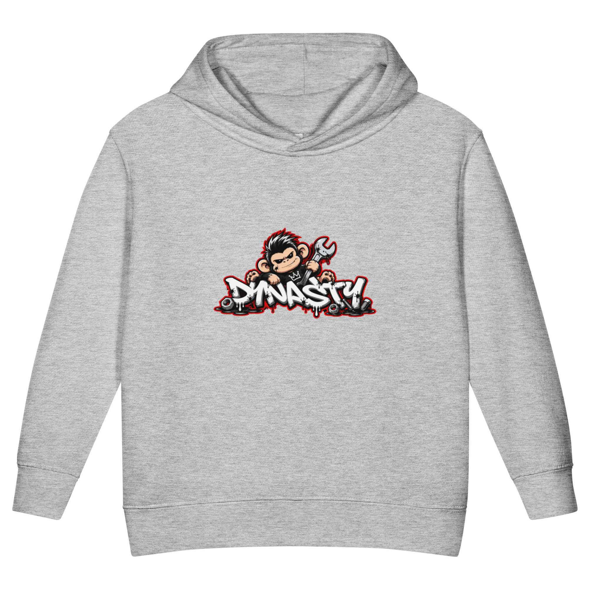 Grease Monkey in Training | Toddler Fleece Hoodie Boys Logo Edition (Multiple Colors Available)