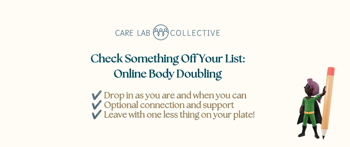 Check Something Off Your List: Online Body Doubling