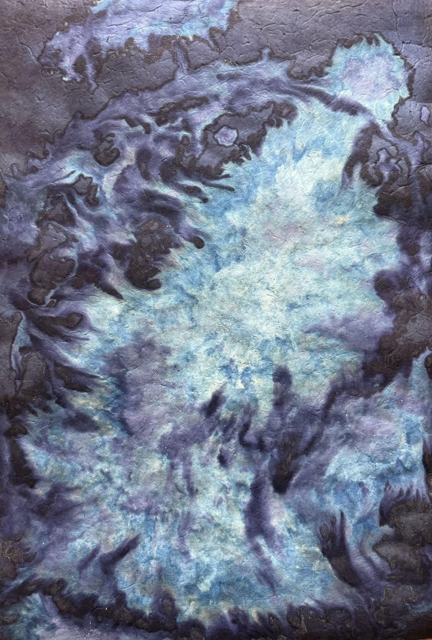 Yume wa kanau (夢は叶う)
Dreams do come true, 2025. Mixed media on paper — 50.5 x 75.5 cm