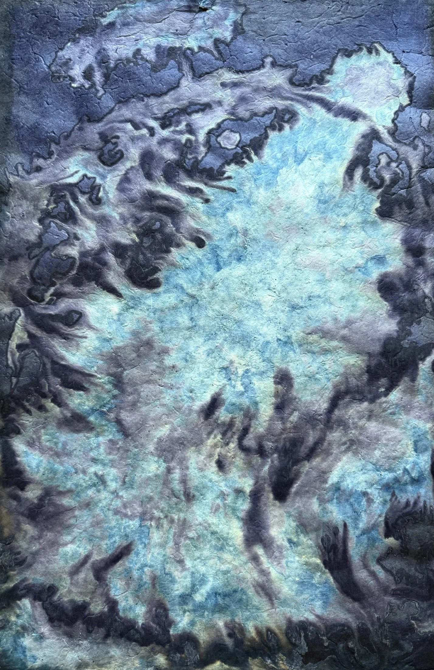 Yume wa kanau (夢は叶う)
Dreams do come true, 2025. Mixed media on paper — 50.5 x 75.5 cm