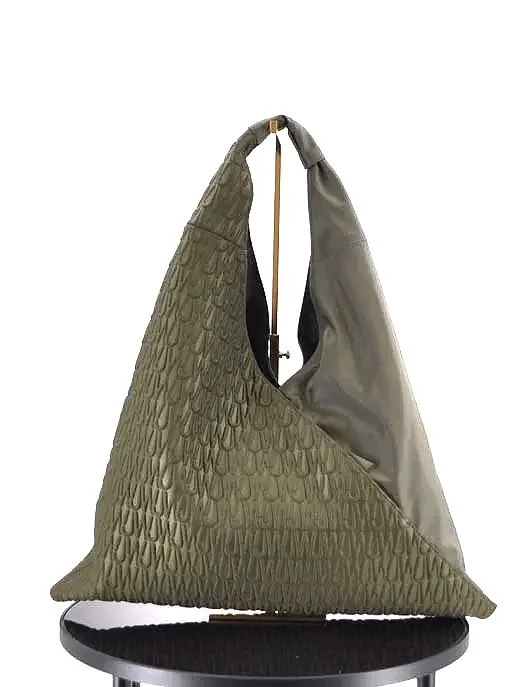 JW LOGO EMBOSSED NEOPRENE HOBO