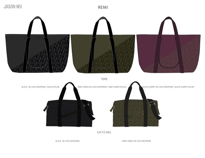 JW LOGO NEOPRENE TOTE & DUFFLE