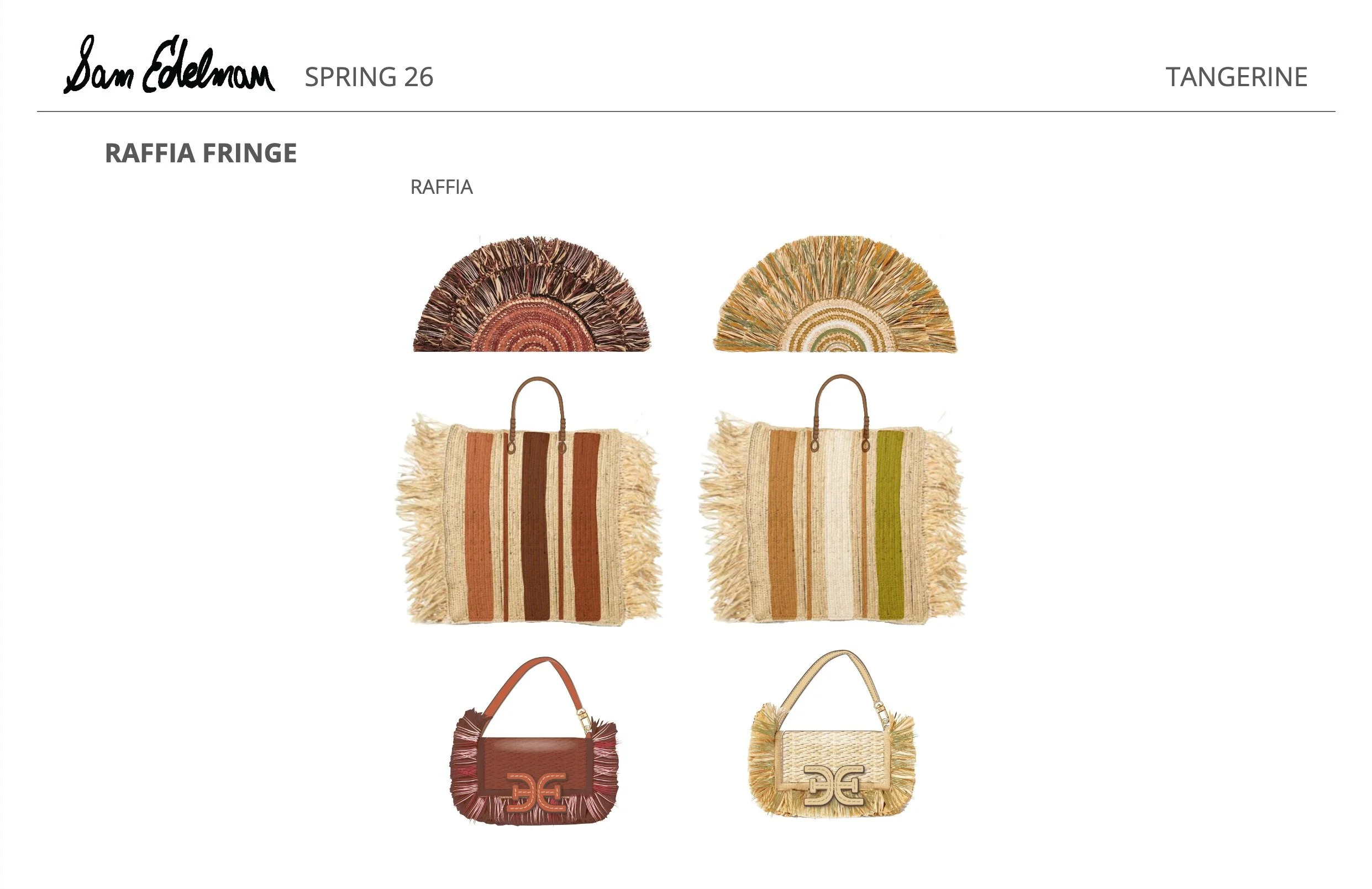 Raffia fringe group