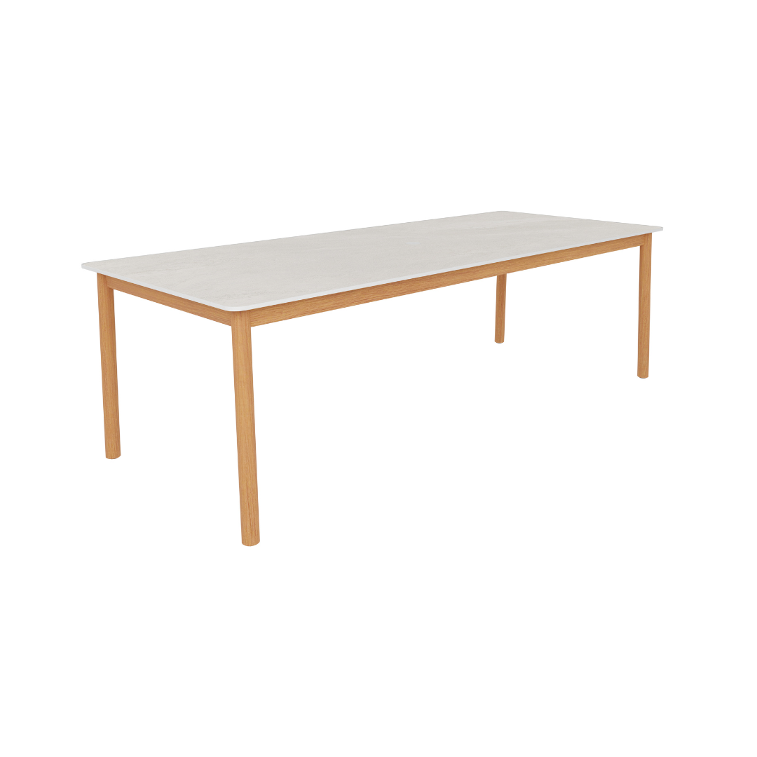 Vista 94.5" Ceramic Dining Table Winter