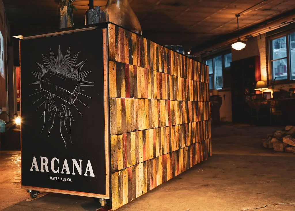 RENOVATIO EX RUINA: Reclaimed Brick Tiles in Contemporary Furniture Design