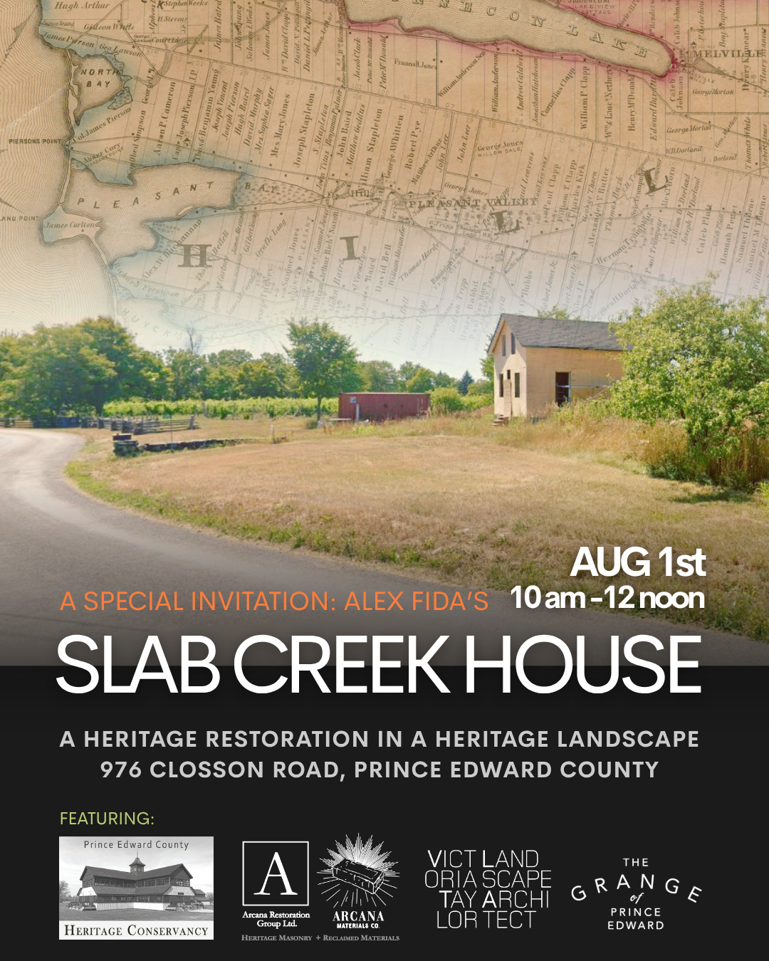 Upcoming Event: SLAB CREEK HOUSE in PEC