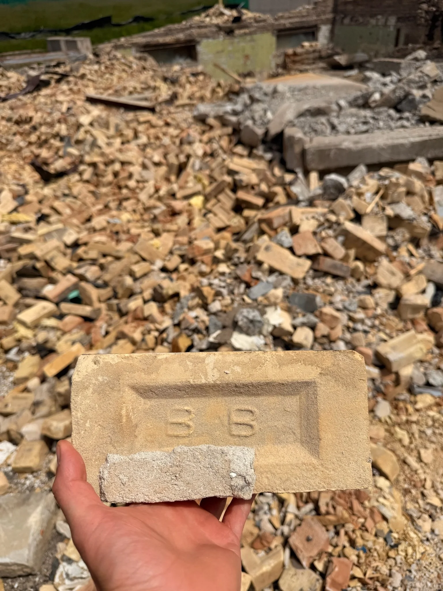 1880s B.B. Buff Bricks