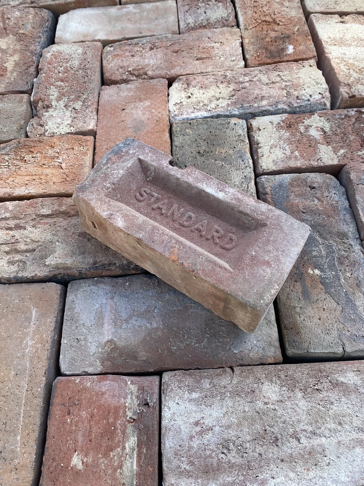 Reclaimed Brick 1910-1940 J. Price — Arcana Materials Co.