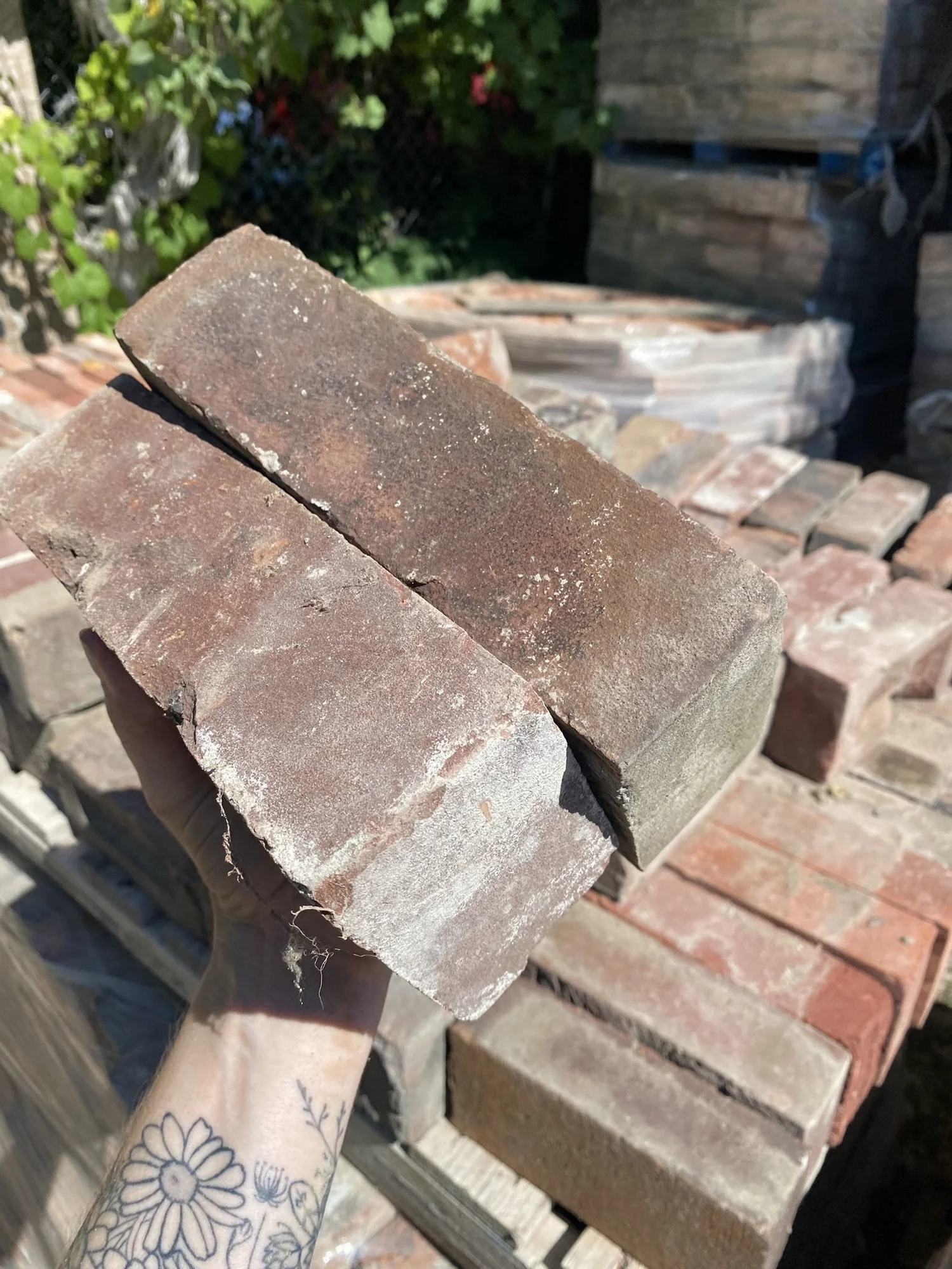 Reclaimed Brick 1910-1940 J. Price — Arcana Materials Co.