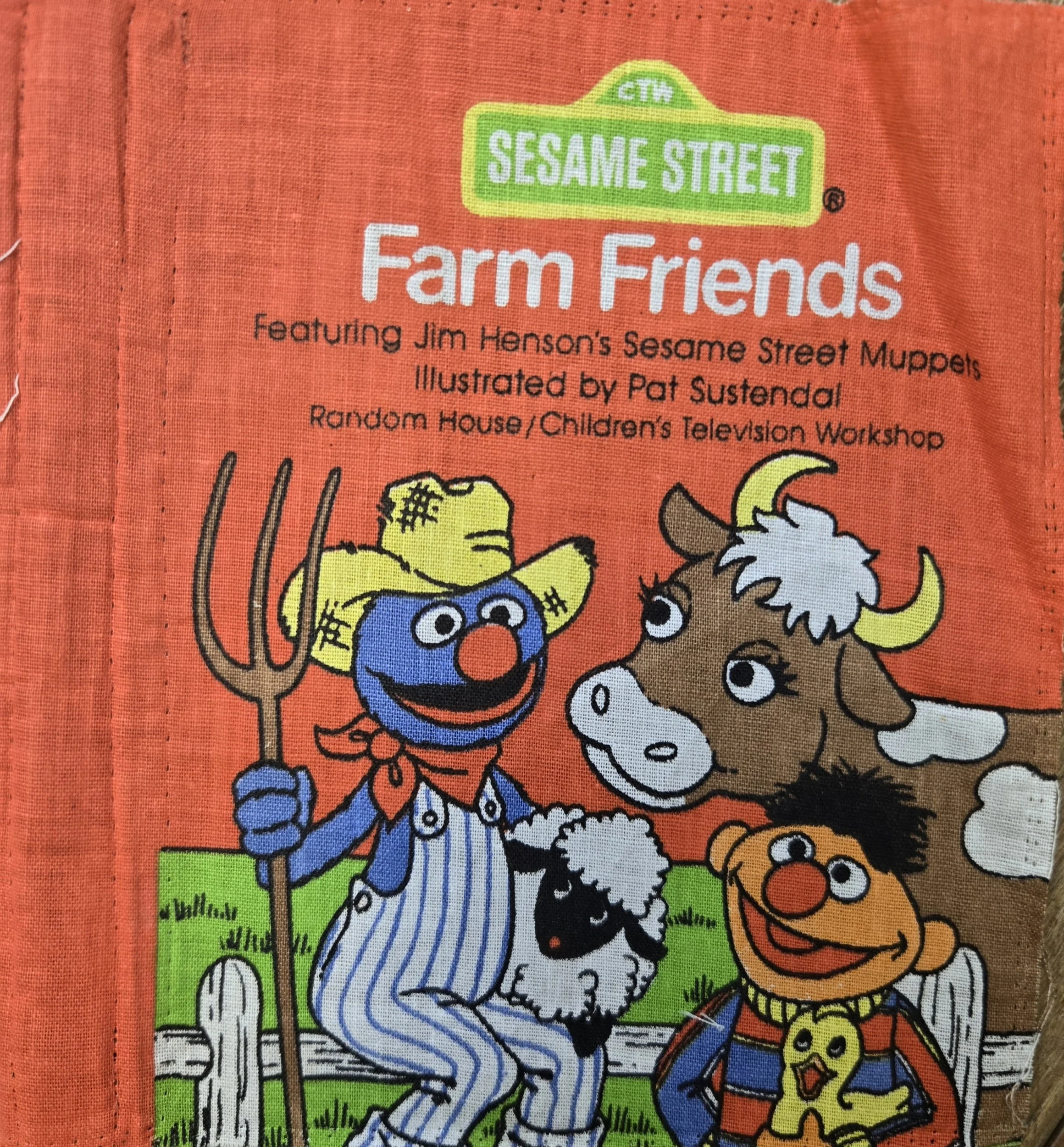 Sesame Street Farm Friends Book