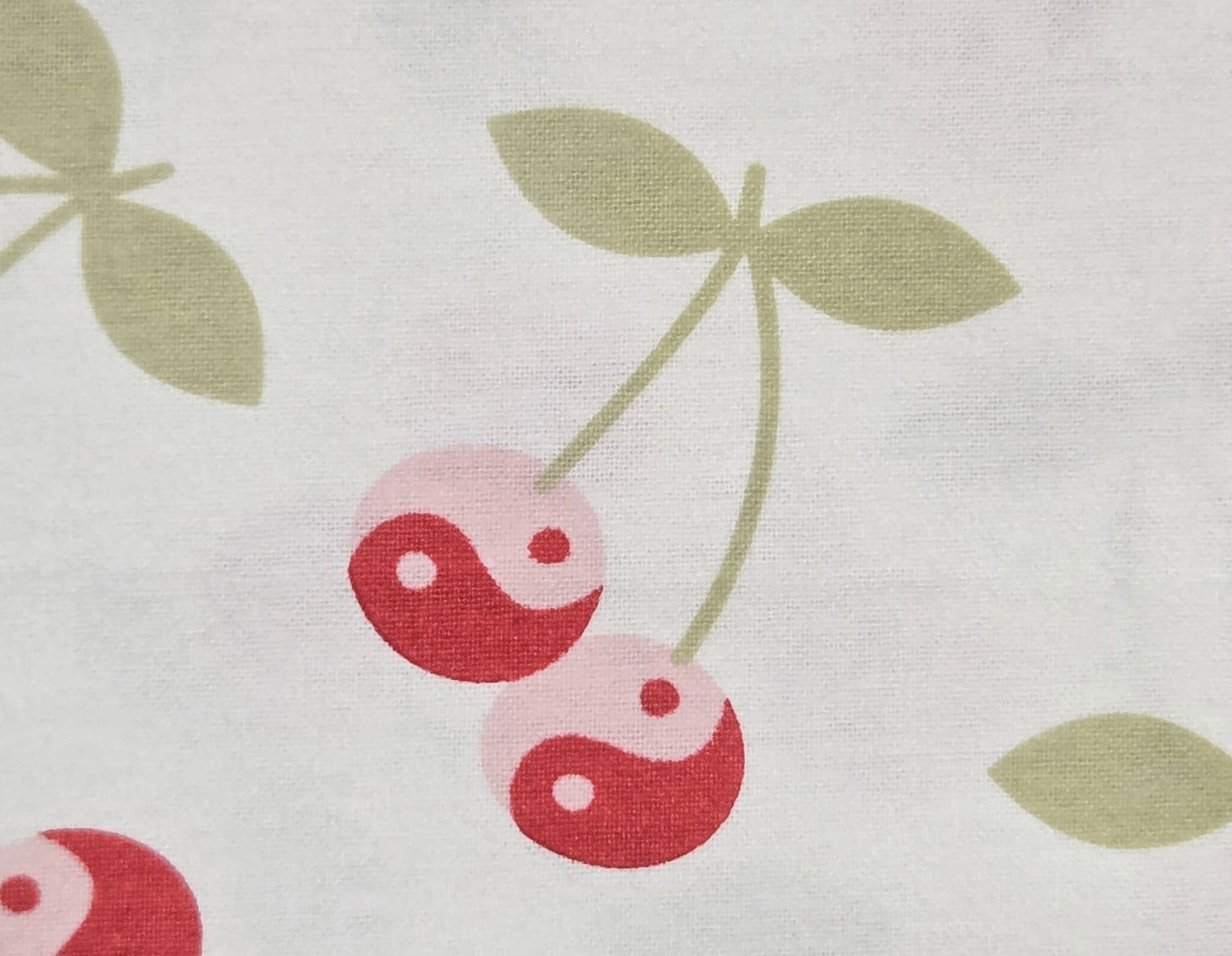Yin-Yang Cherries - Flannel