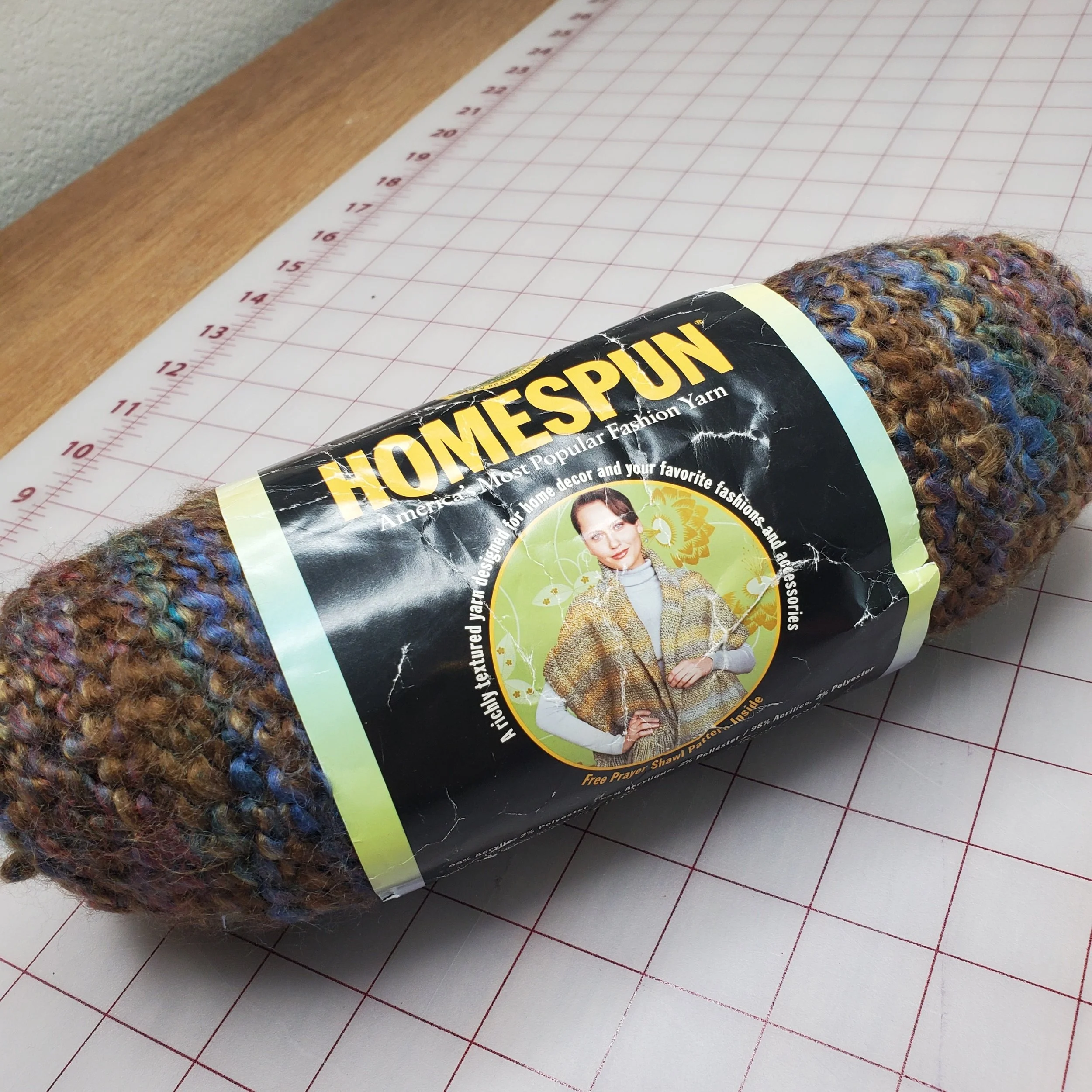 HOMESPUN Brand Yarn (curly textured)