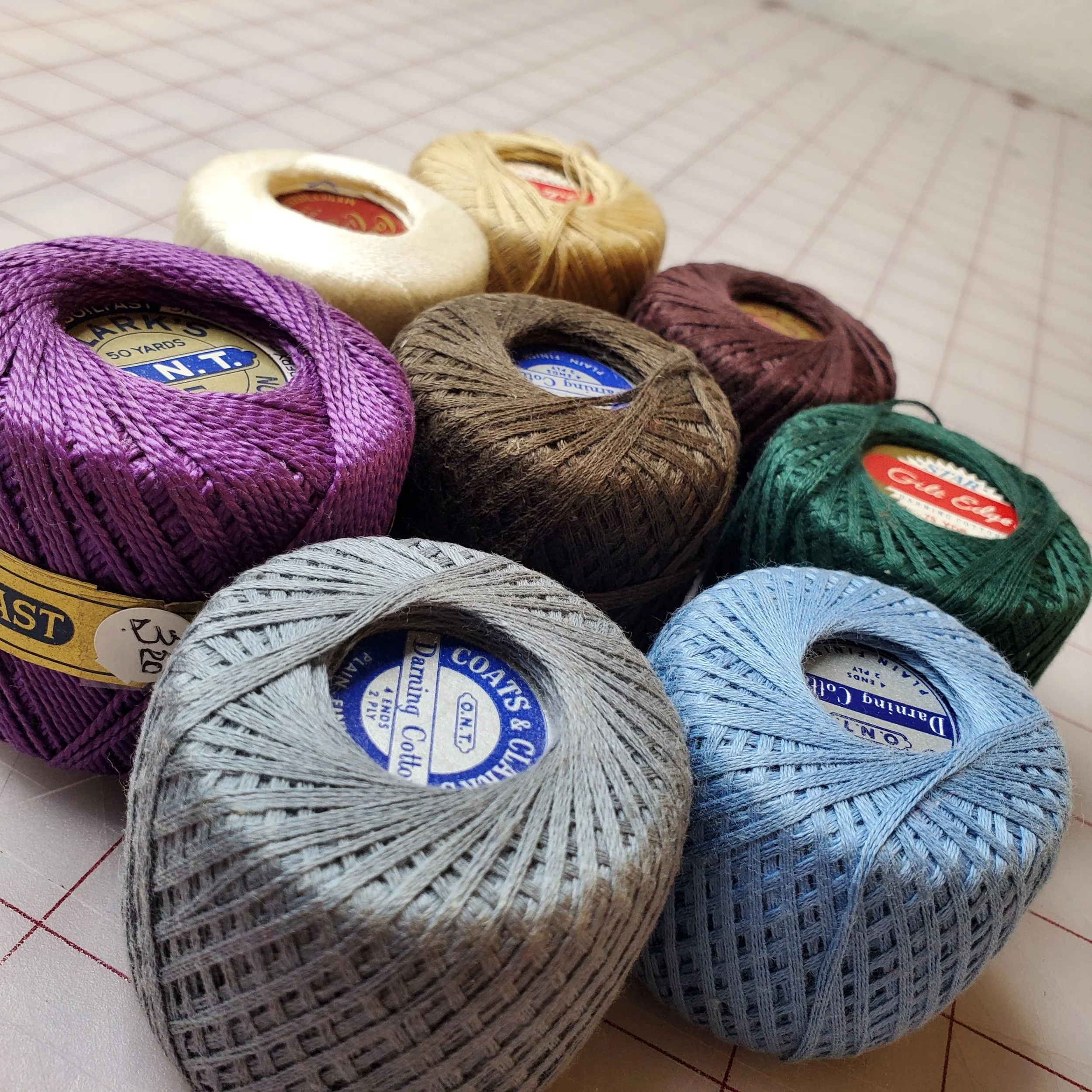 Vintage Mercerized Cotton Thread