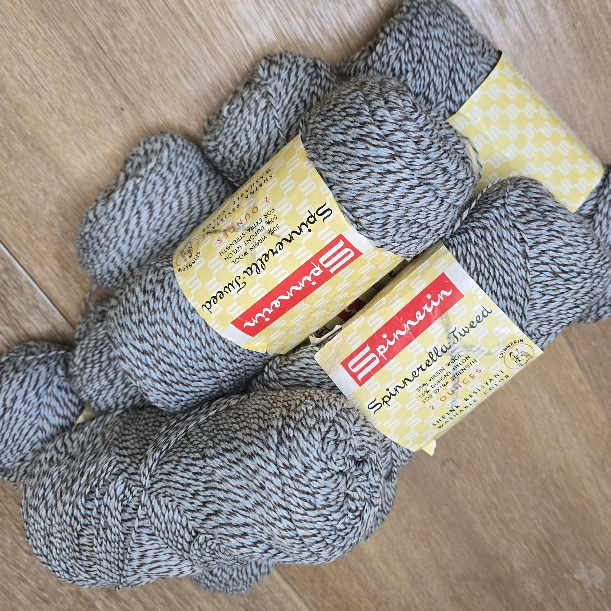 Spinnerin Brand Spinnerella Tweed Nylon/Wool Yarn