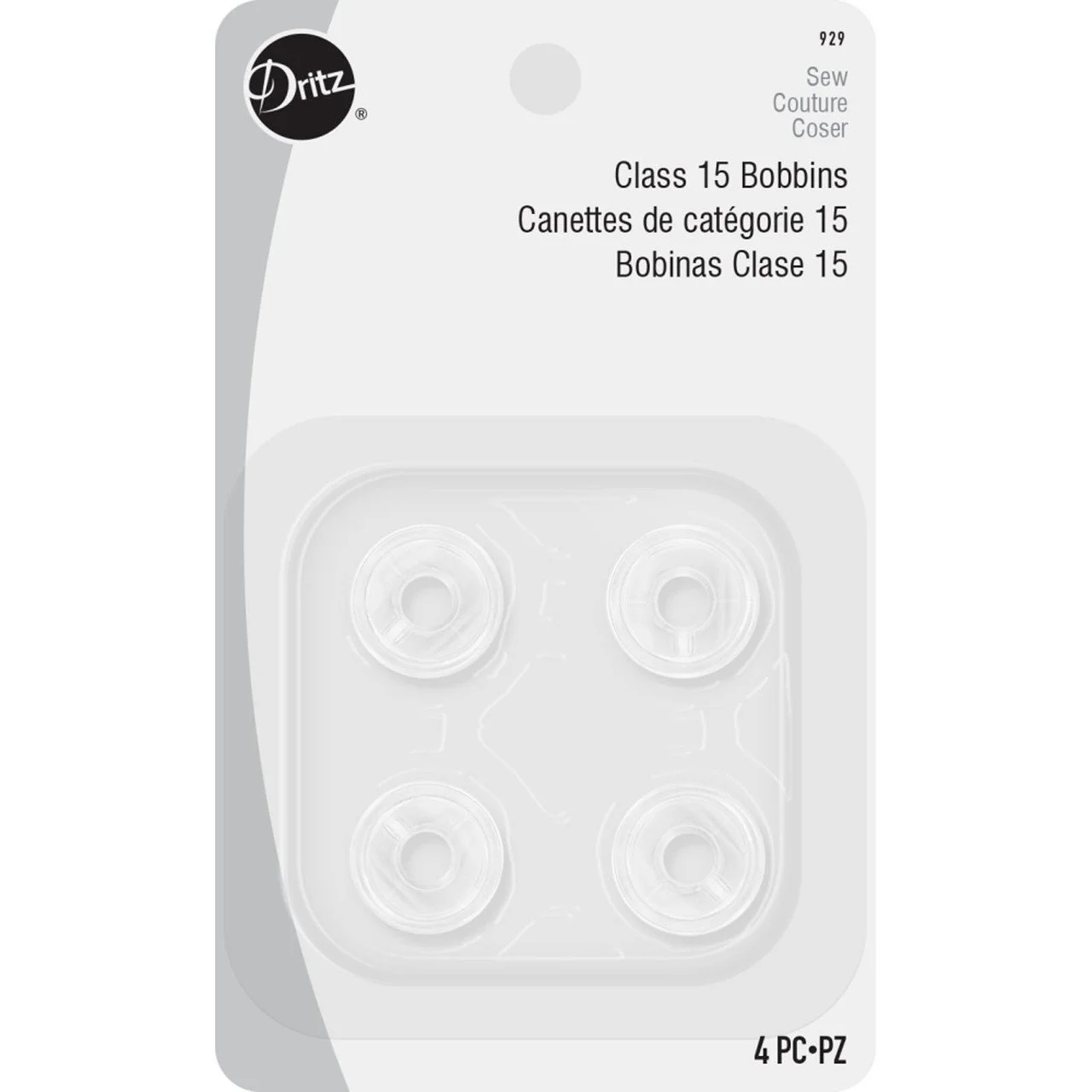 Bobbins Class 15, Plastic