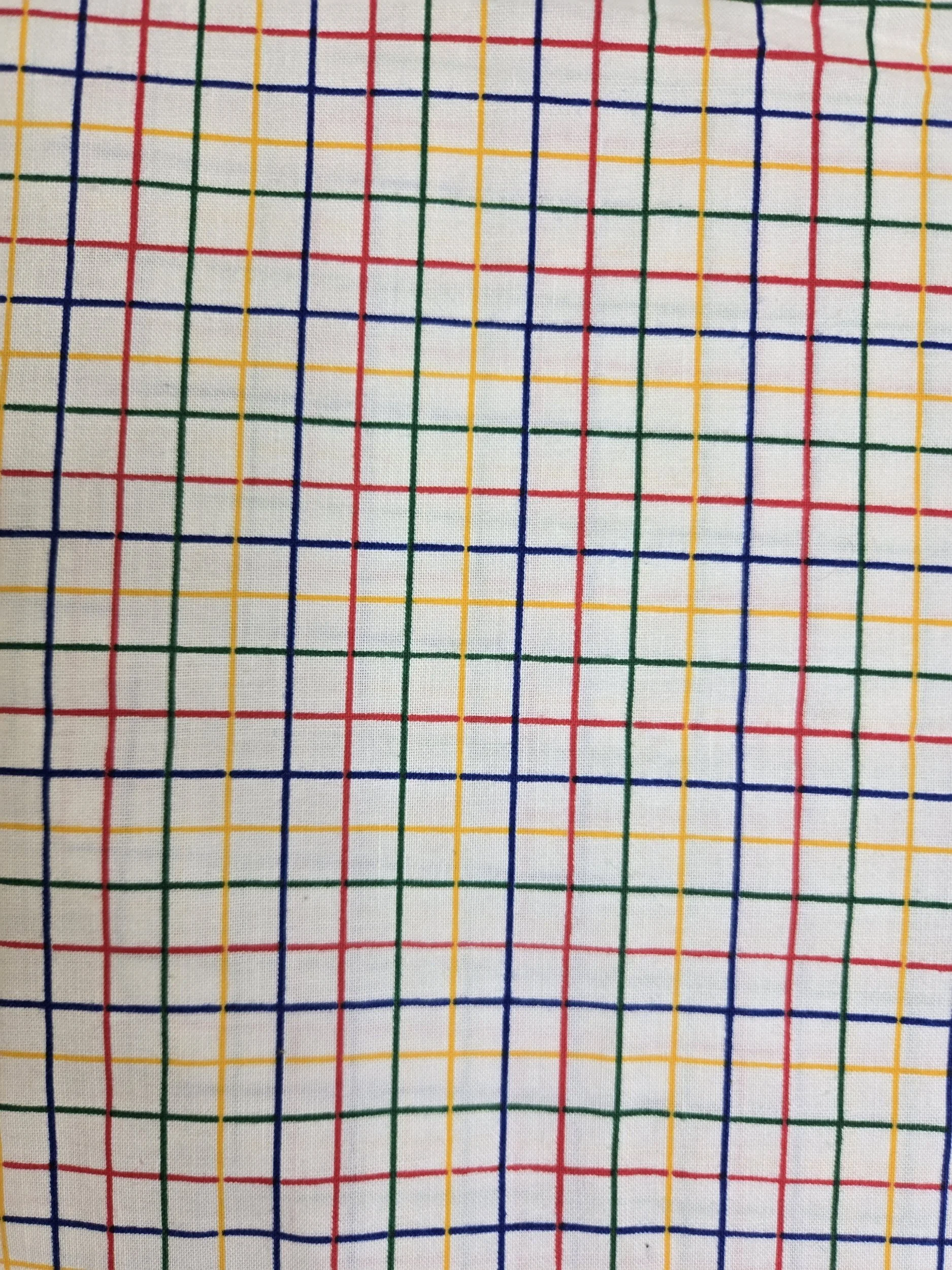 30's Colorful Gridlines