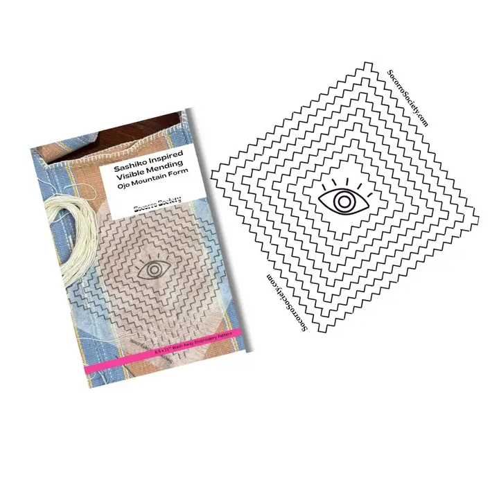 Visible Mending Stick N Stitch - Ojo Mountain Form