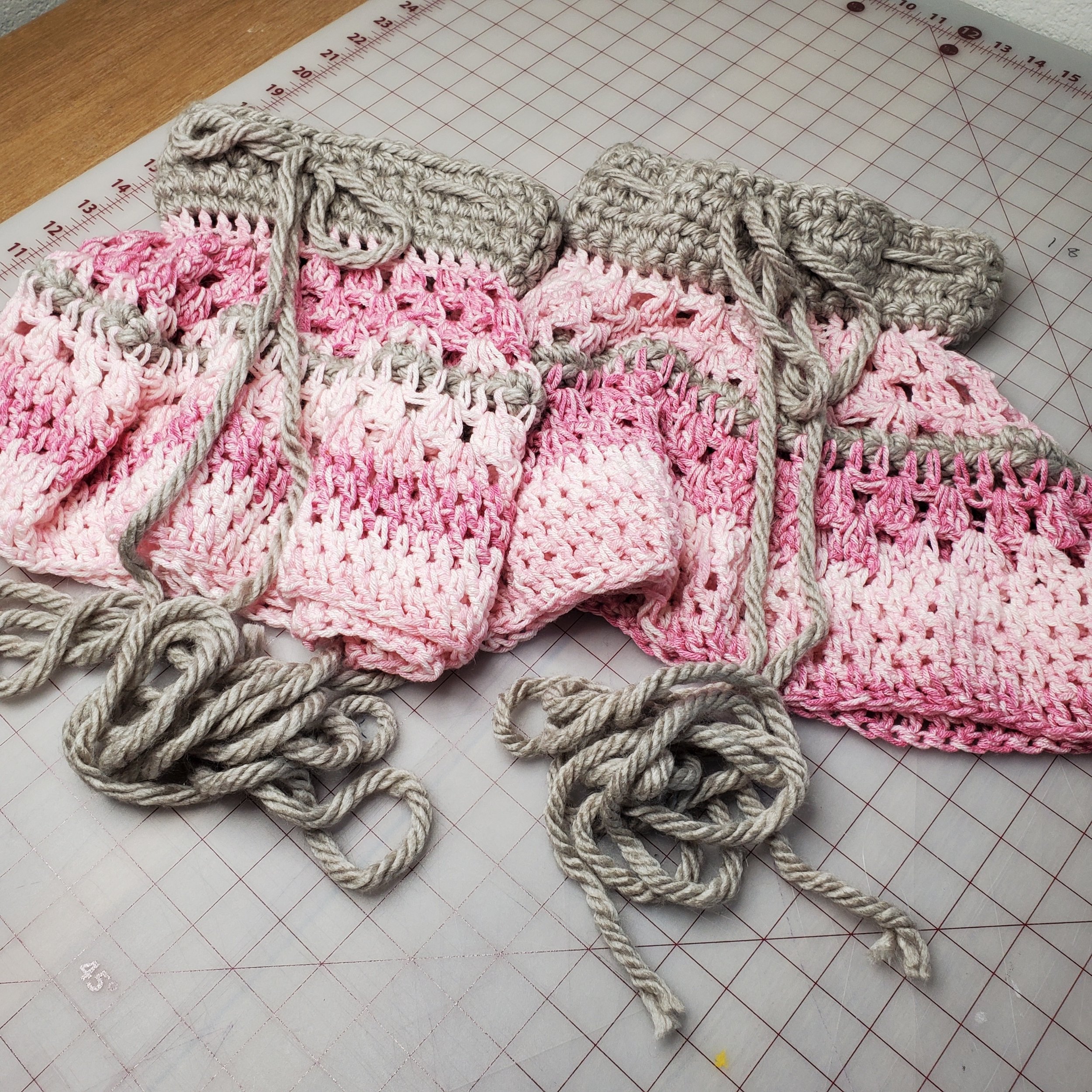 Crocheted Bell Bottom Leg Warmers