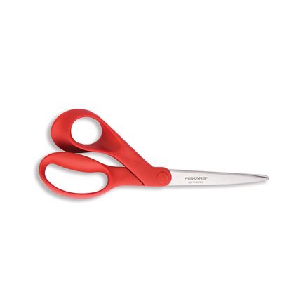 Fiskars 8" Left-Handed Scissors - Red