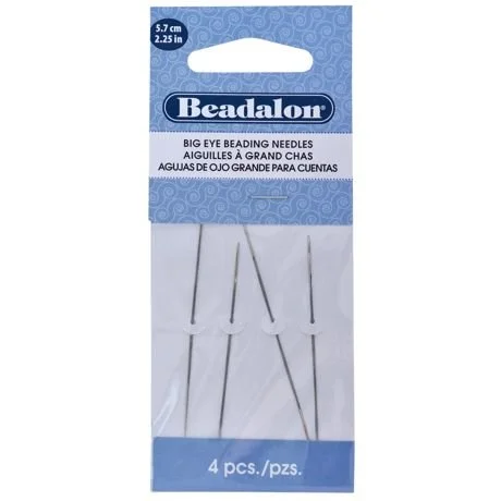 Beadalon Big Eye Beading Needles