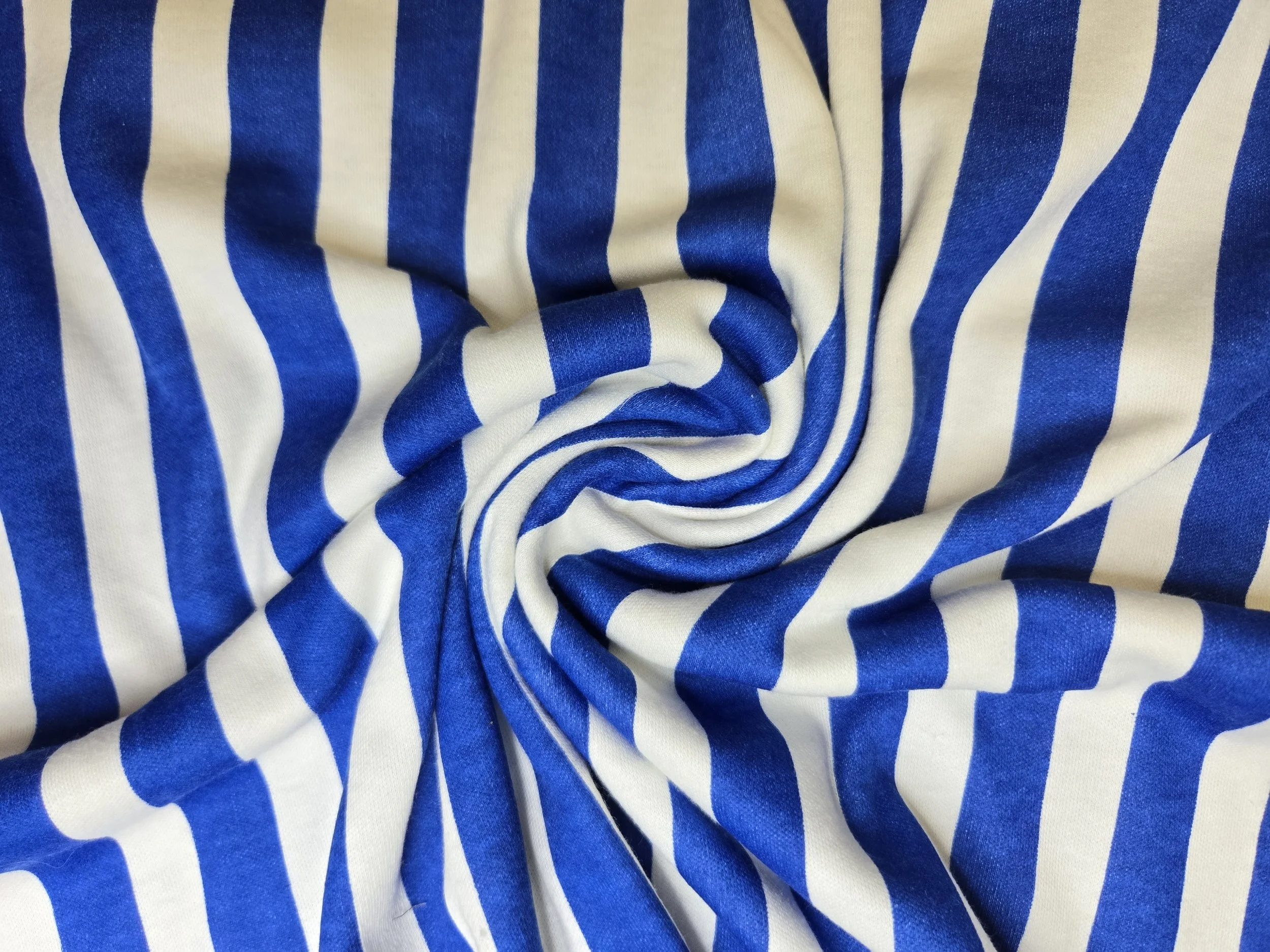 50's Swimming Costume Blue Stripes