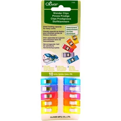 Clover Wonder Clips - Assorted Colors