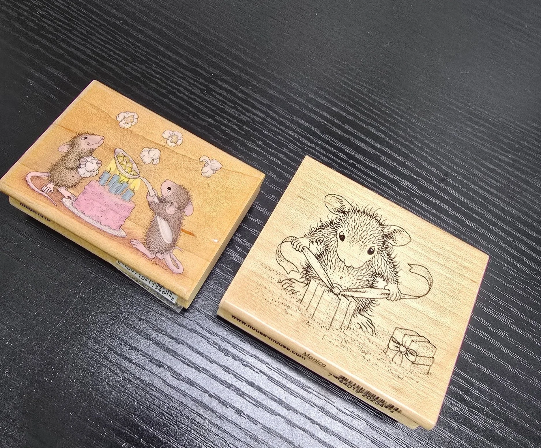 House Mouse Designs Stamps Duo Popping Good Birthday & Gifts to Tie