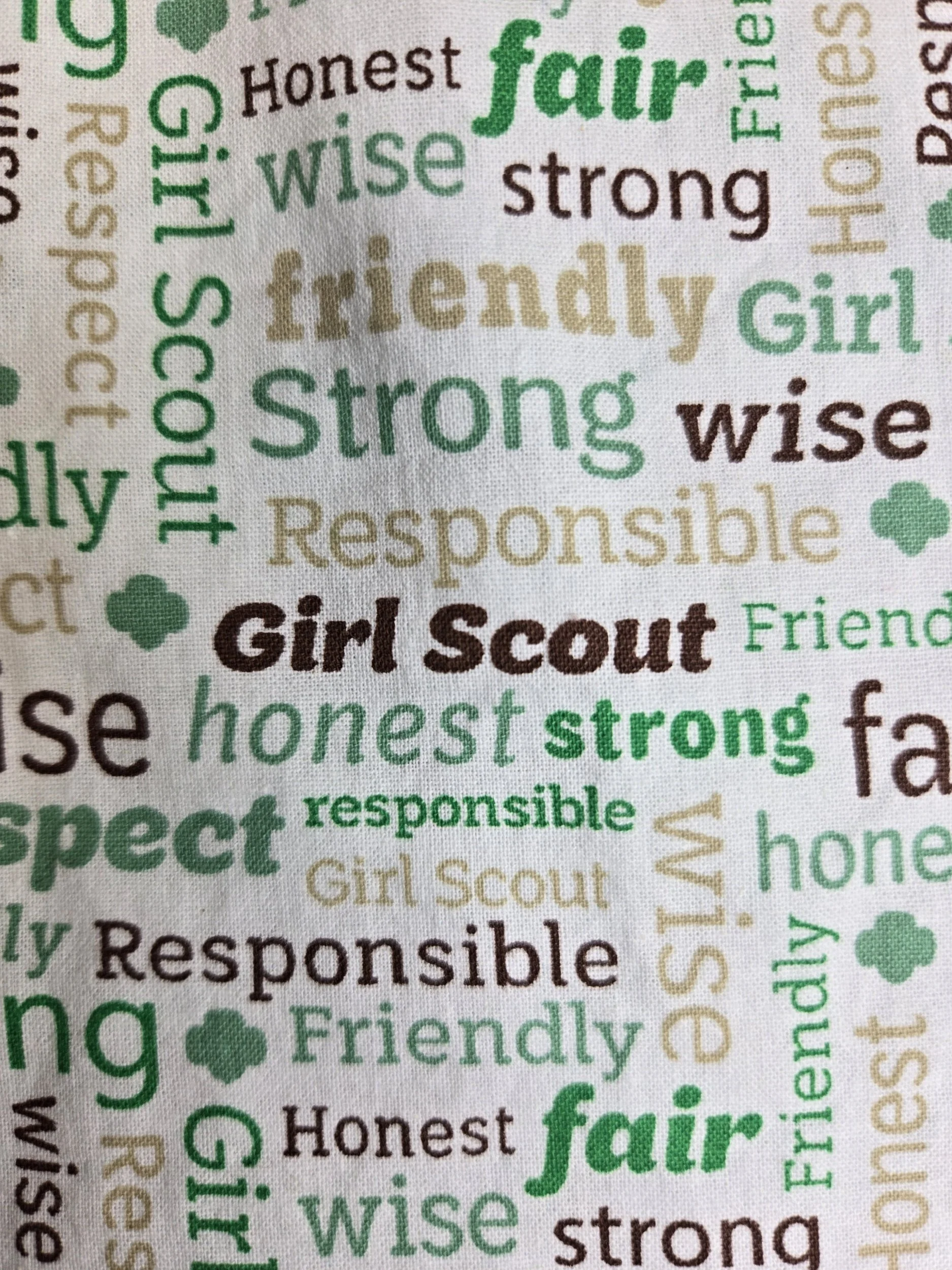 Girl Scout Words of Affirmation