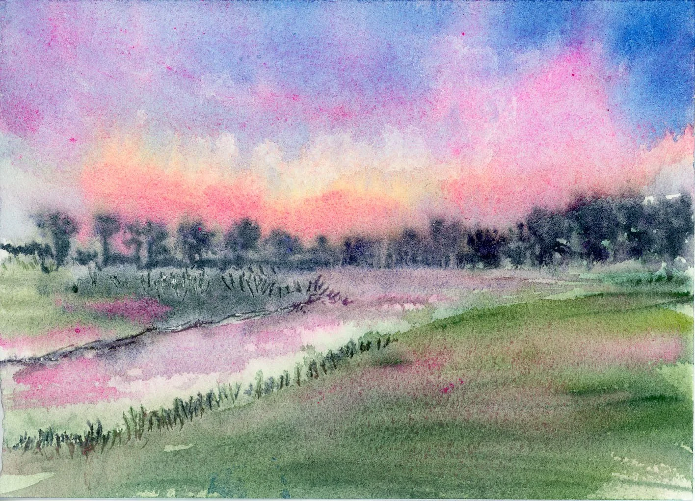 On the Neuse Purple Sunset Impression_1764987533.684577.jpg