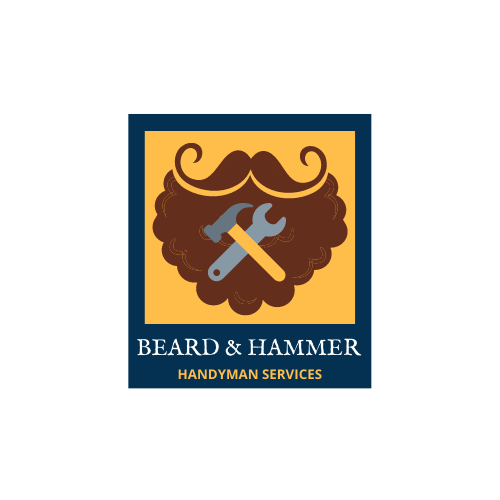 Beard & Hammer Handyman logo designed by Houde Solutions