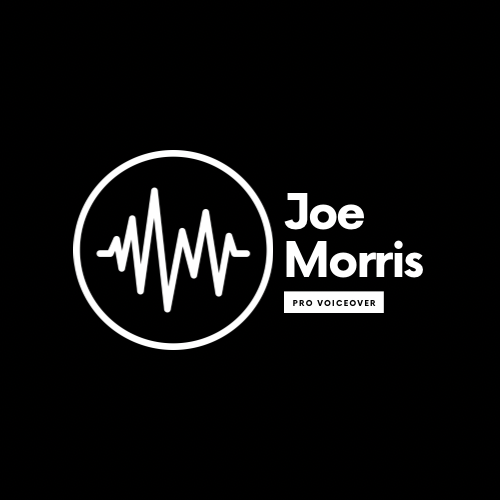 Joe Morris Pro Voiceover logo designed by Houde Solutions