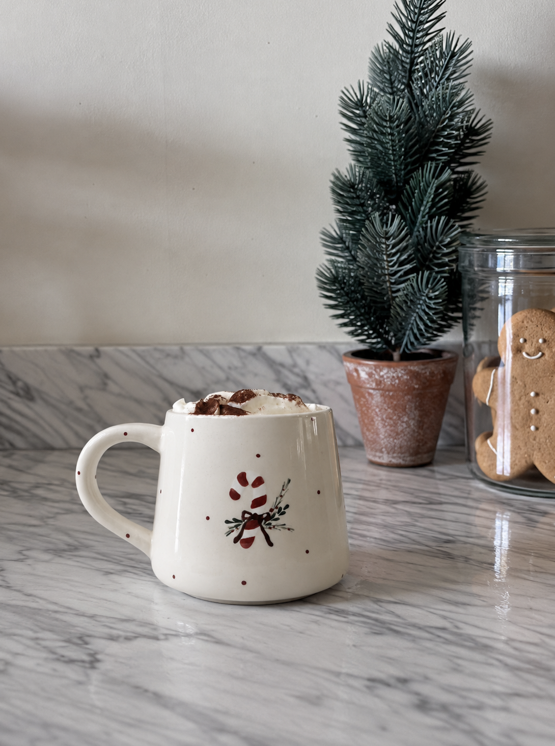 Candy Cane Lane Chunky Mug