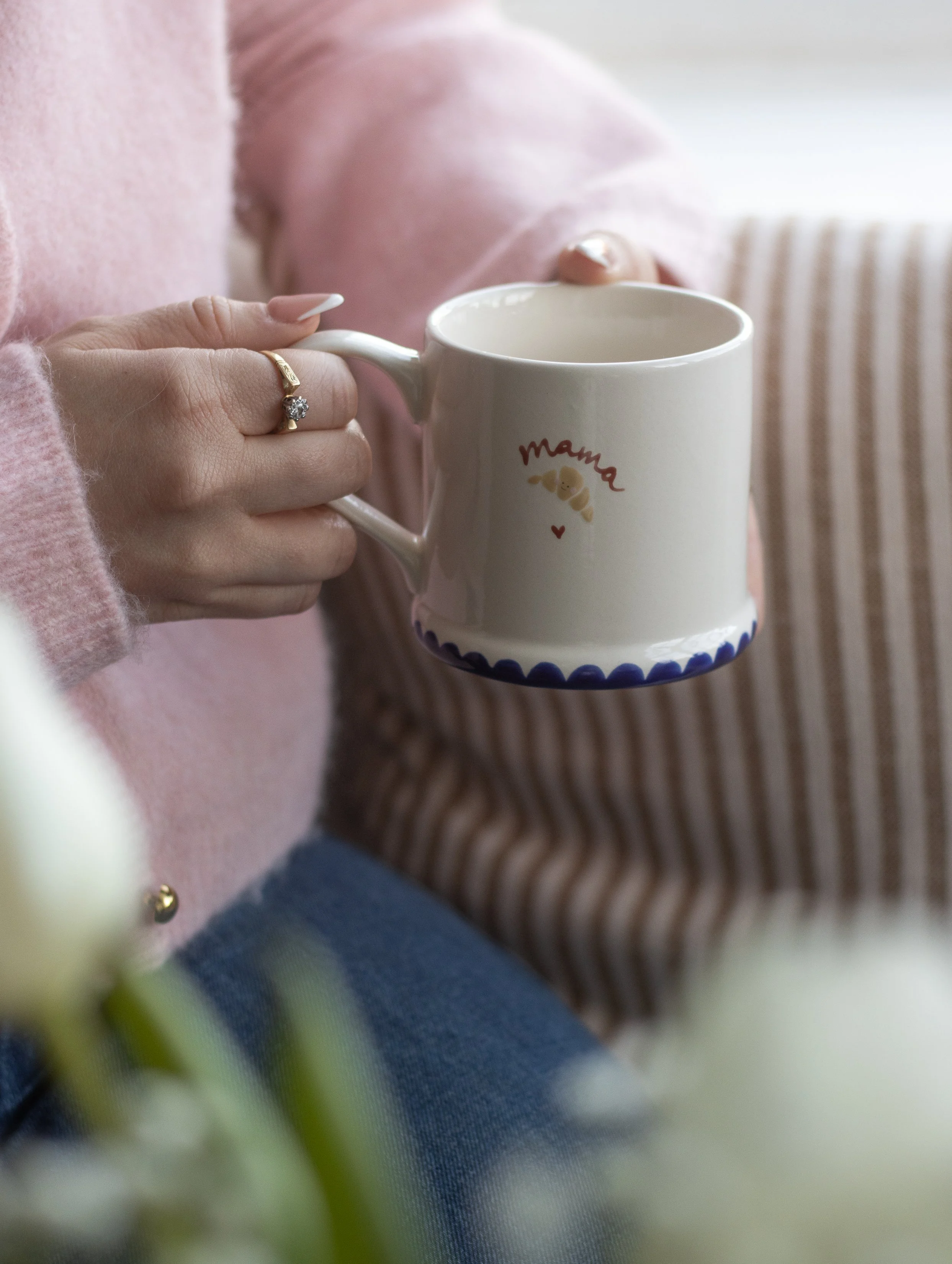 Croissant Club PERSONALISED Country Mug