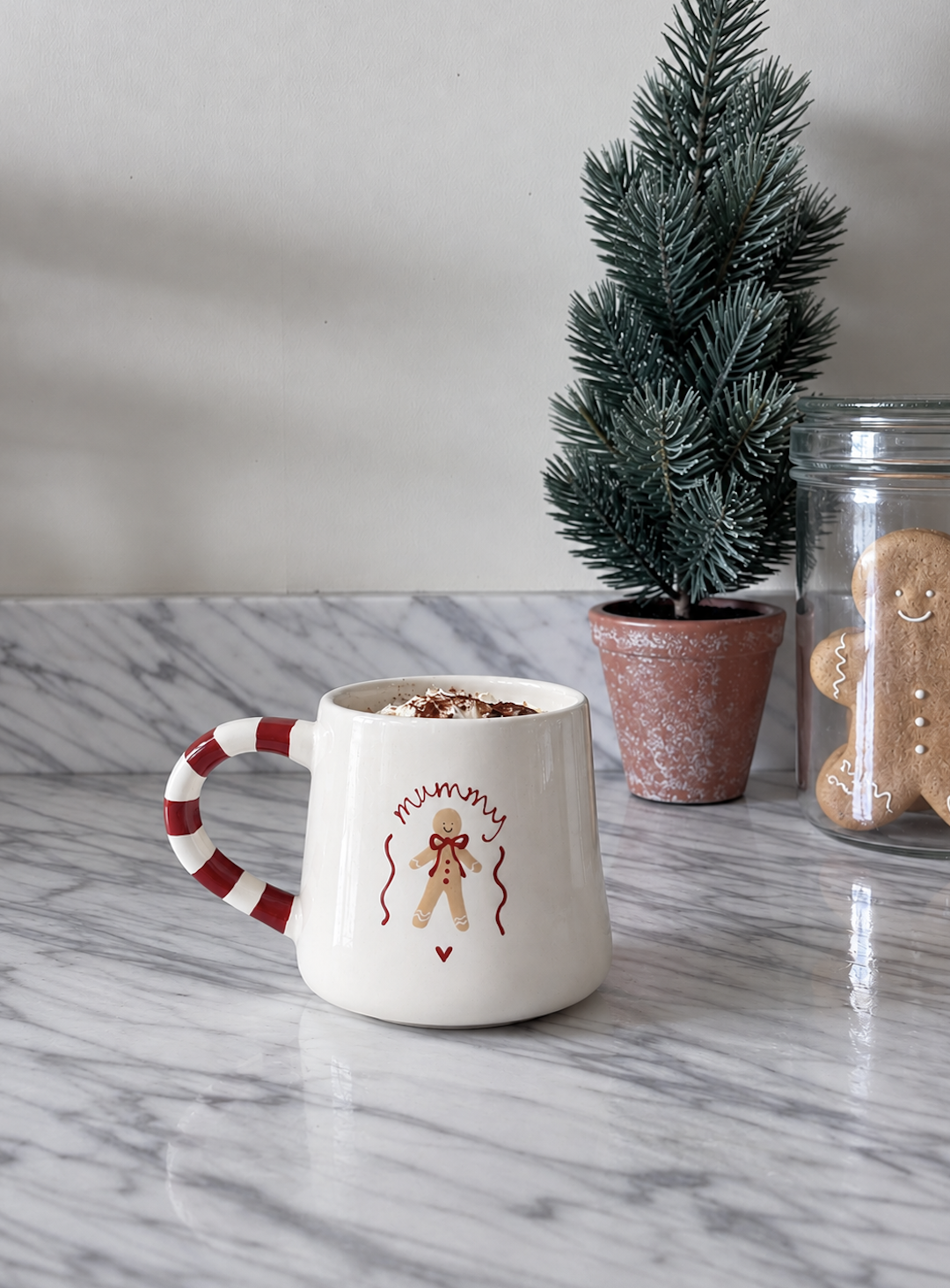 Personalised Gingerbread Chunky Mug