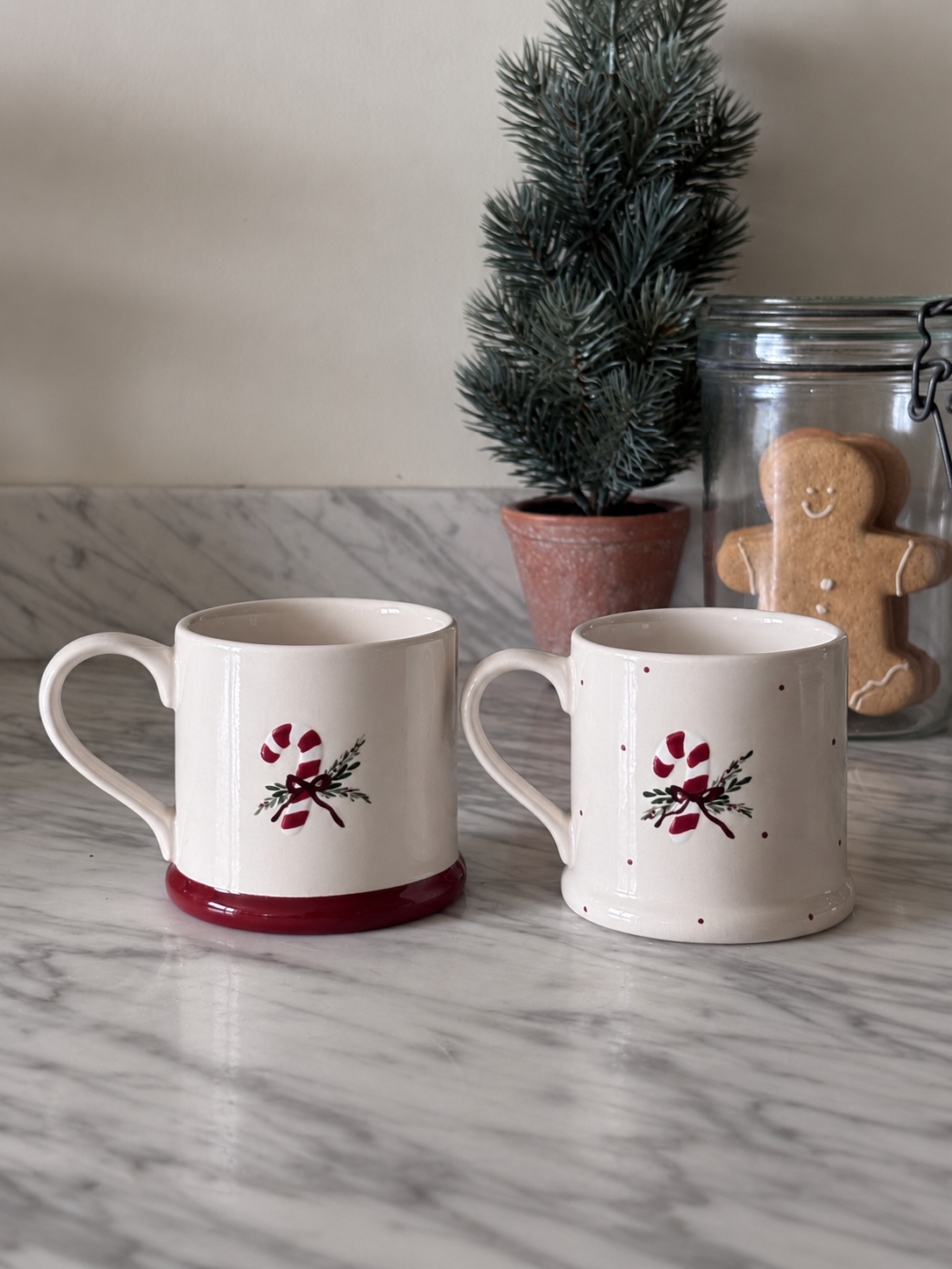 Candy Cane Lane Country Mugs