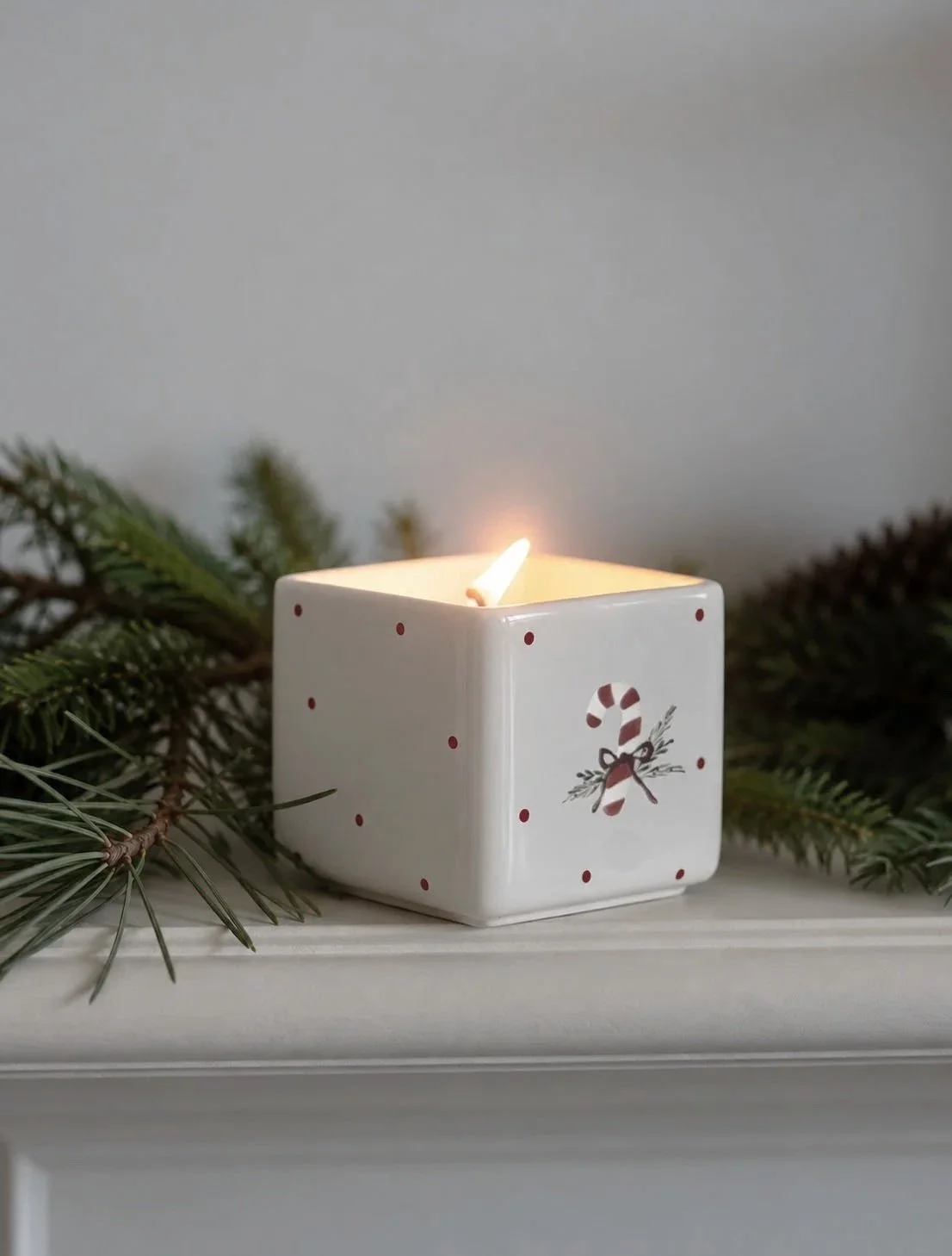 Candy Cane Lane Candle