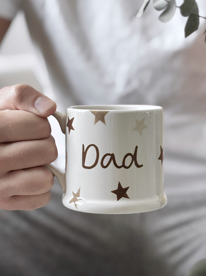 Brown Superstar Personalised Country Mug