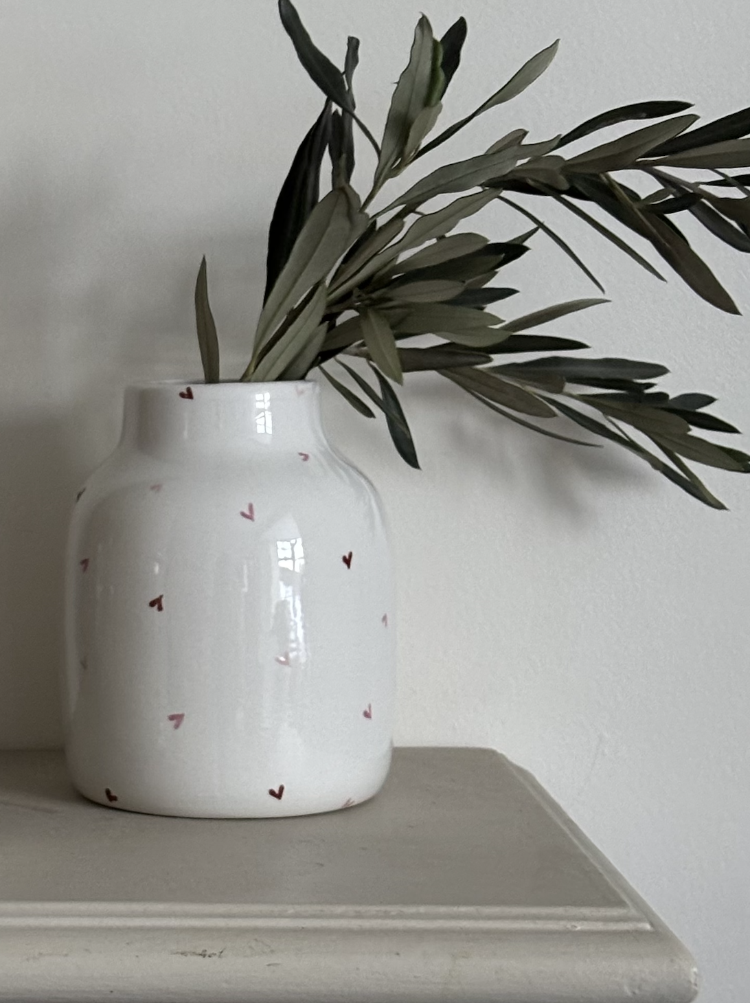 Little Love Heart Posy Vase