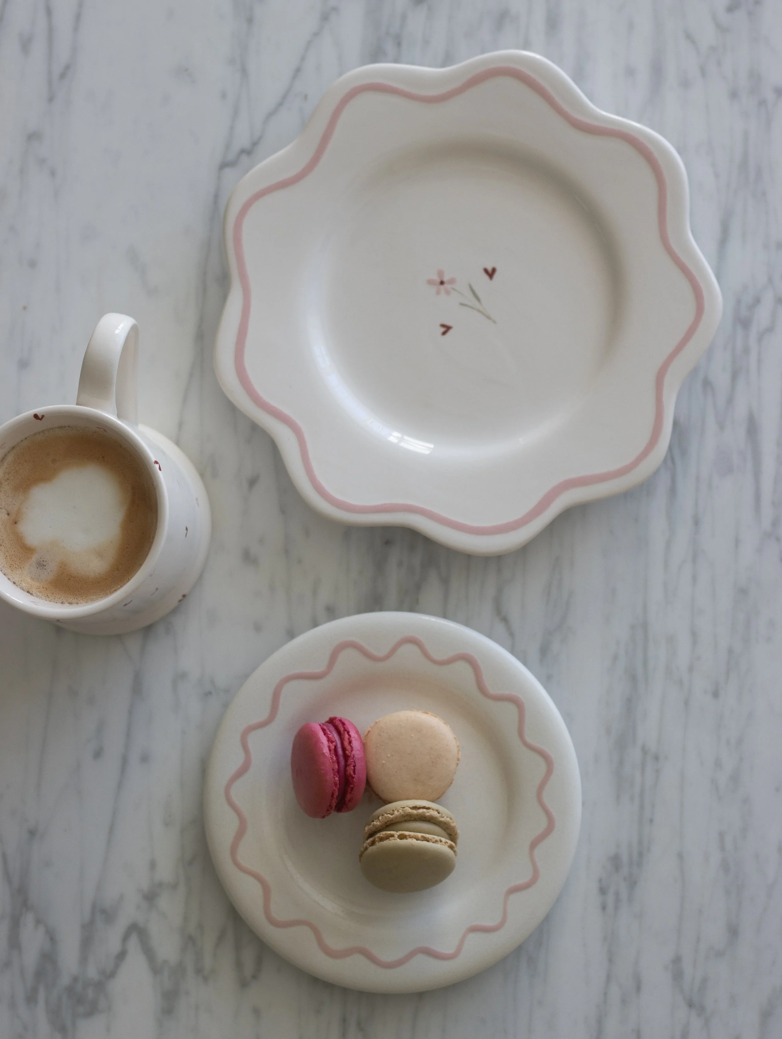 Little Bloom Wavy Plate 21cm